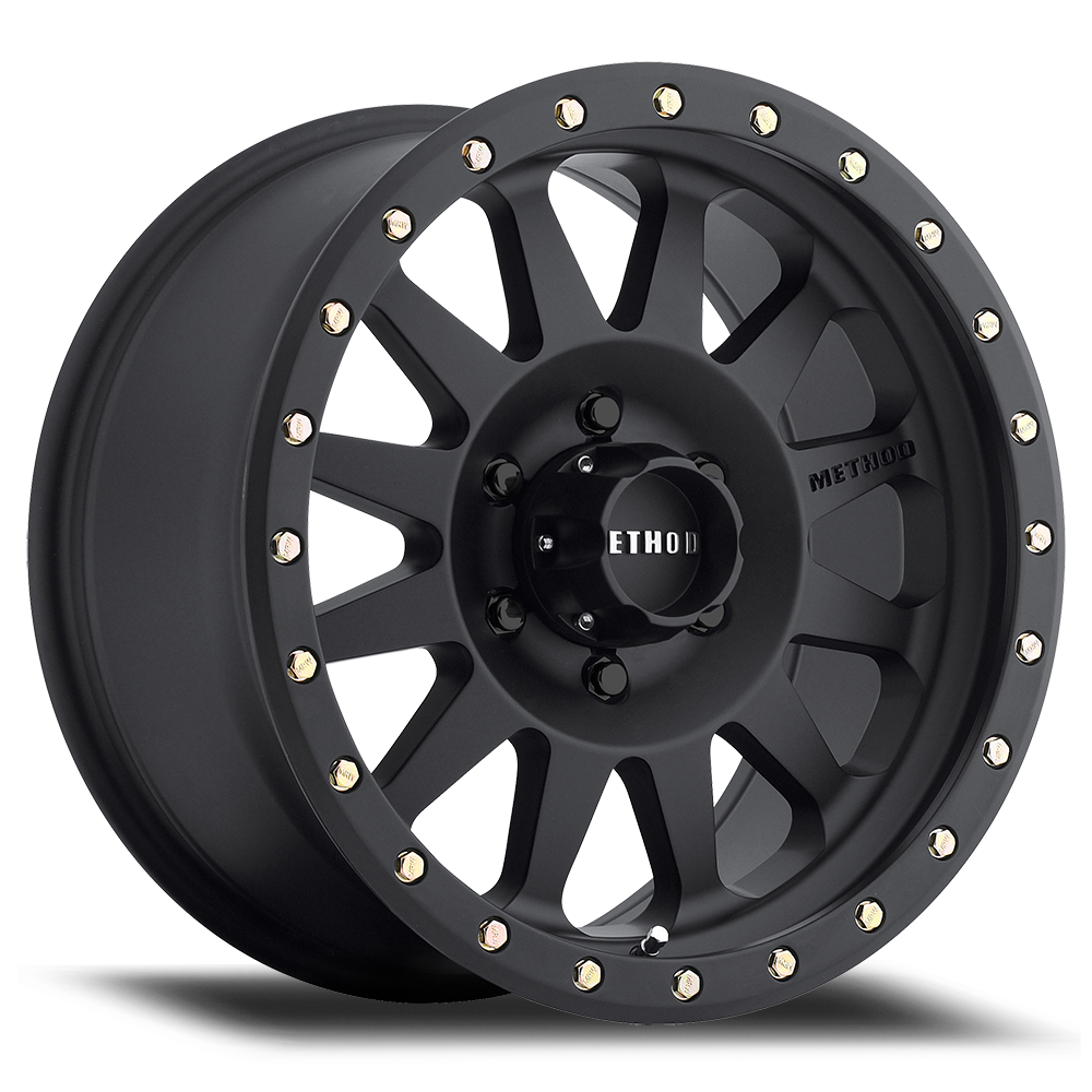 MR304 Double Standard 16x8 6x139.7 0  MATTE BLACK