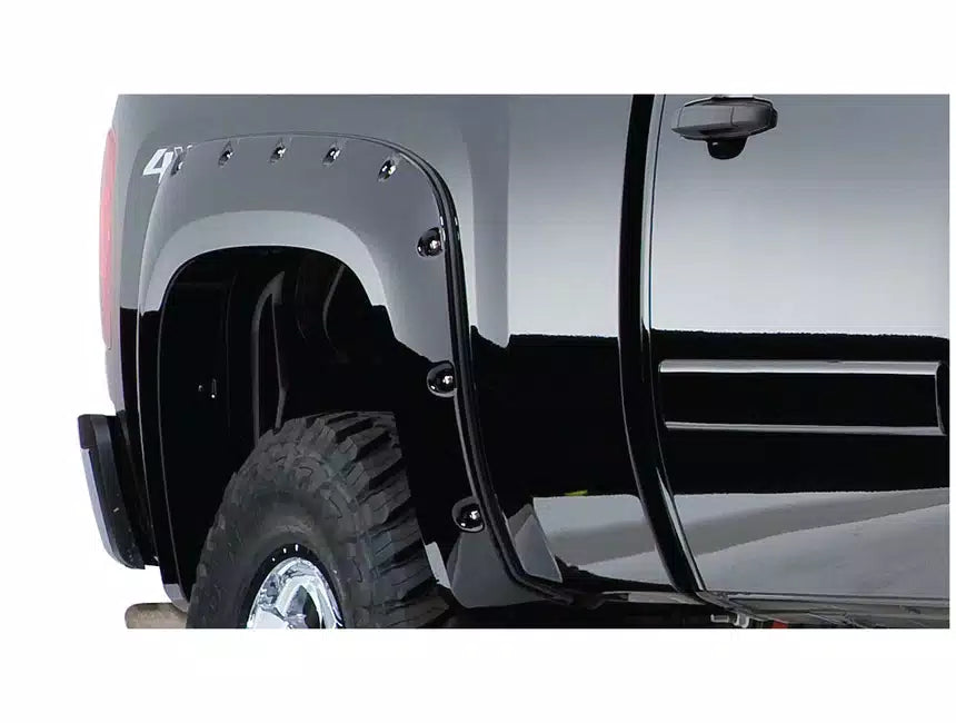 Bushwacker Pocket Flares 4pc Set (Chevy 2500HD 2009-2014) 40924-02