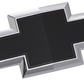 Chevy Silverado 1500 Grille Bowtie - Black (Silverado 1500 2019-2022)