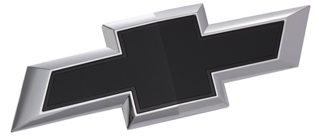 Chevy Silverado 1500 Grille Bowtie - Black (Silverado 1500 2019-2022)