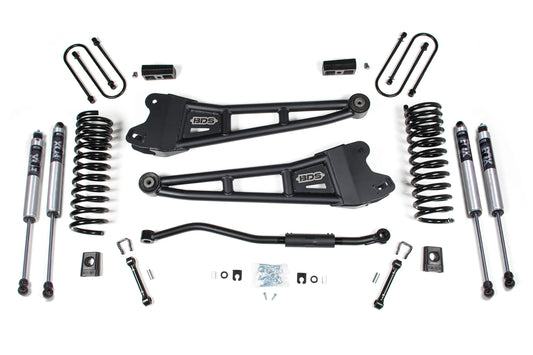 BDS 3 Inch Lift Kit W/ Radius Arm | Ram 3500 (19-23) 4WD | Diesel