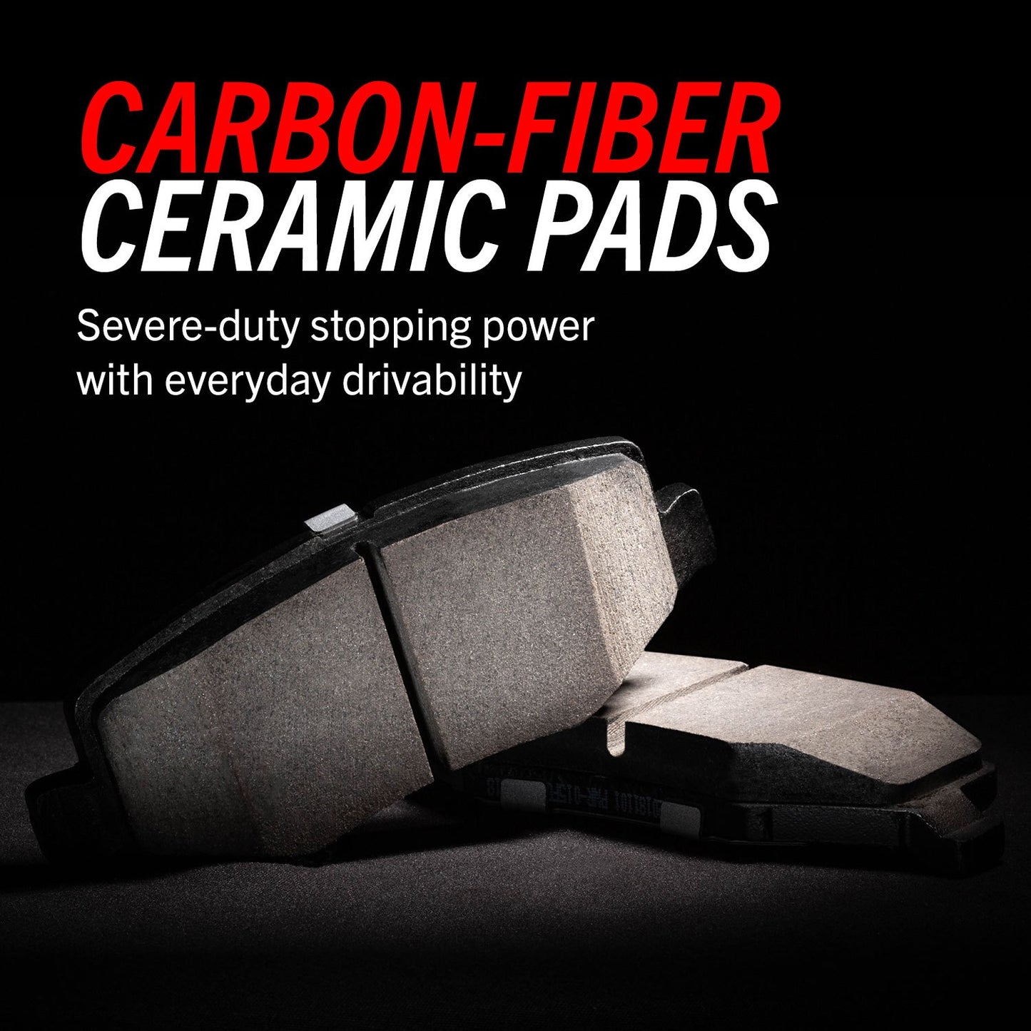 PowerStop Extreme Z36 Truck & Tow Carbon-Fibre Ceramic Brake Pads - REAR Pair (Ford Superduty 6.7L Powerstroke 2017-2023)
