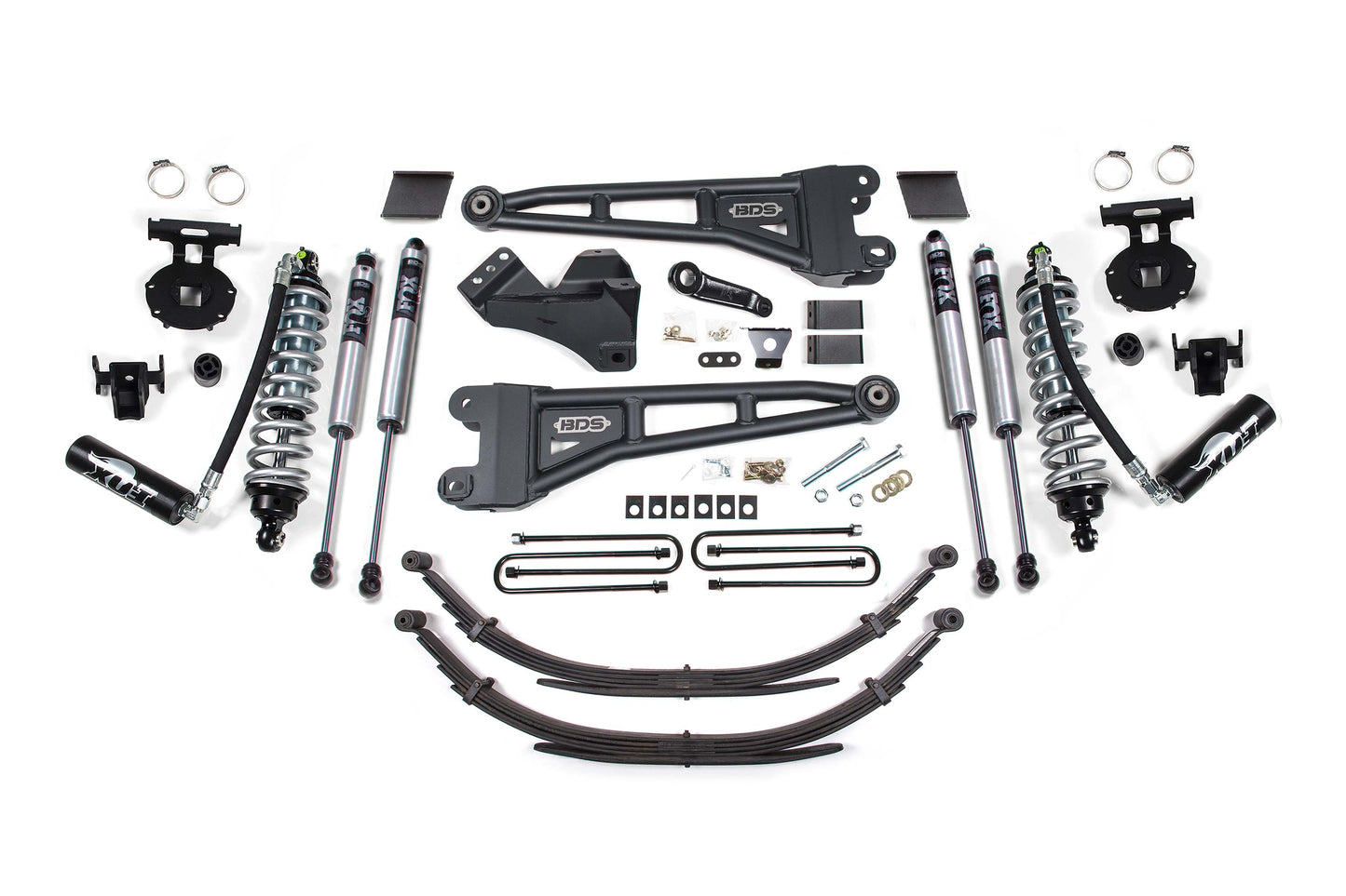 BDS 4" Radius Arm Coilover Conversion Lift Kit (F-250, F-350 2011-2016)
