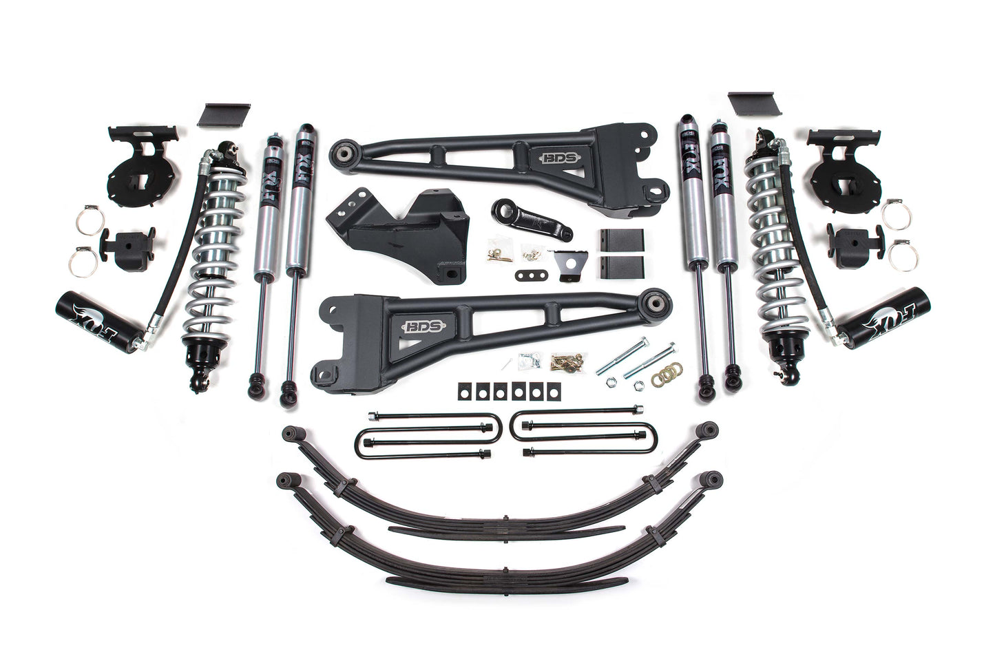 BDS 4" Radius Arm Coilover Conversion Lift Kit (F-250, F-350 2011-2016)