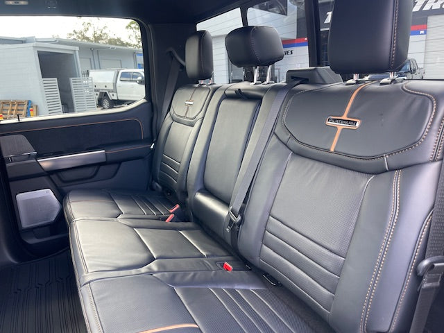 NEW 2024 FORD PLATINUM TREMOR, AGATE BLACK (STOCK #5066)