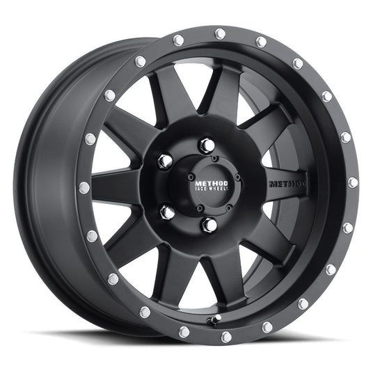 MR301 The Standard 15x7 5x139.7 -6  MATTE BLACK