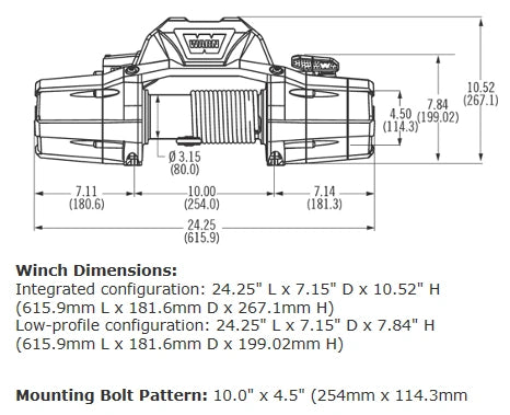 Warn 89611 Zeon 10-S Winch