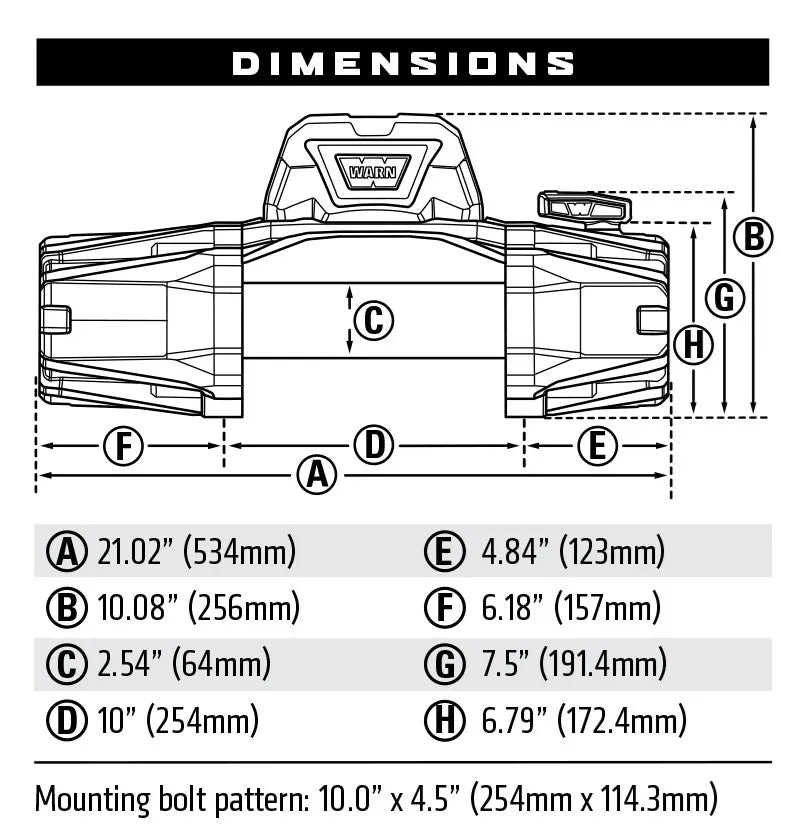 Warn 103255 VR EVO 12-S Winch