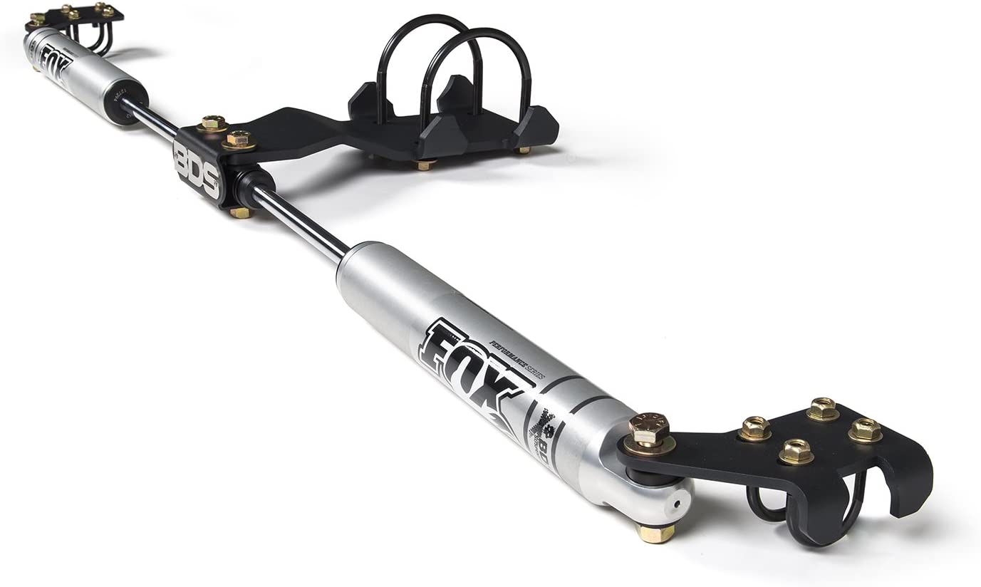 BDS Dual Stabilizer Mount Kit w/Fox 2.0 Steering Dampers (F250/350 2005-2022)