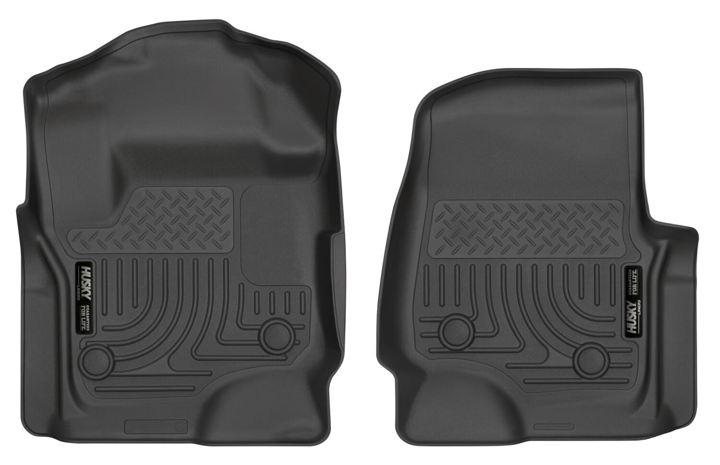 Husky Liners Weatherbeater Floor Mats FRONT AND REAR SET (F250/F350/F450 2017-2024)