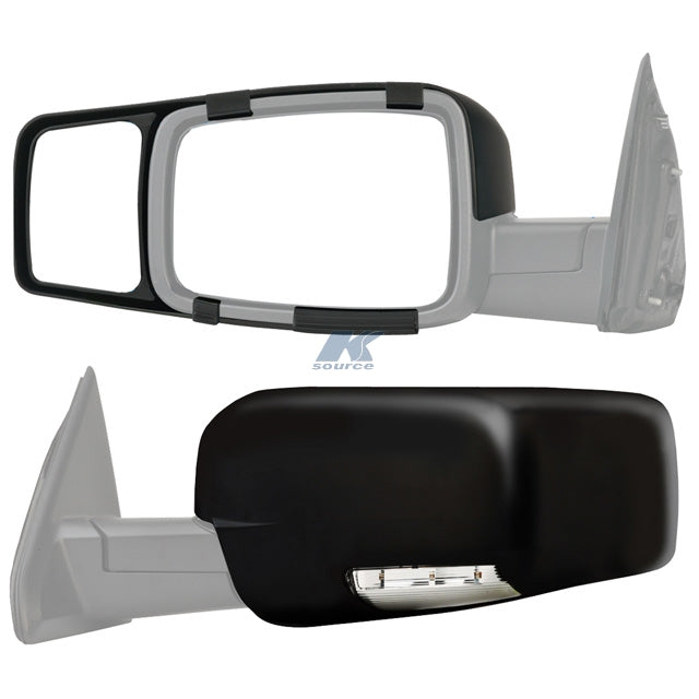 Snap & Zap Towing Mirrors 80710 (RAM 1500 DS (2009-2018), 1500 DS Classic (2019-2021), 2500/3500 (2010-2019))