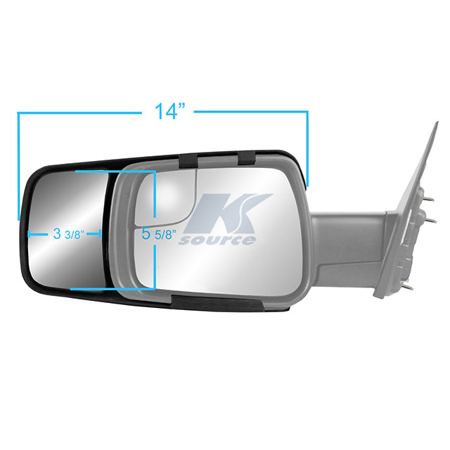 Snap & Zap Towing Mirrors 80730 (RAM DT 1500 (2019-up), 2500/3500 (2020-up))