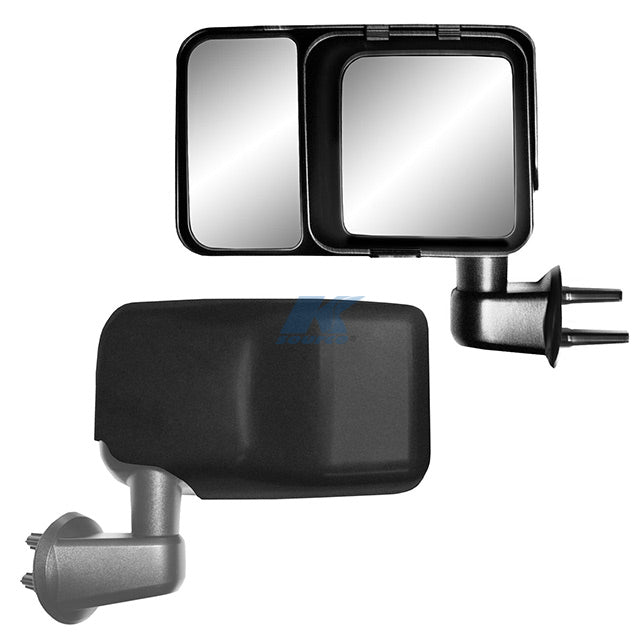 Snap & Zap Towing Mirrors 80740 (JEEP Wrangler(2007-2017)/ Wrangler JK Models only (2018))