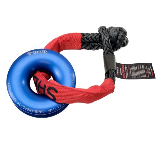 Ezy-Glide 12,500 WLL Recovery Ring , Bag & Twin Sheath Soft Shackles