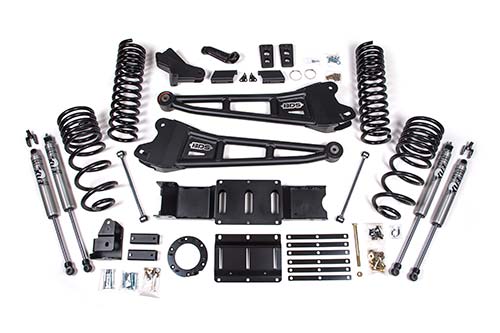 BDS 4" Radius Arm Lift Kit | Diesel (Ram 2500 Coil Spring Rear 2019-2022)