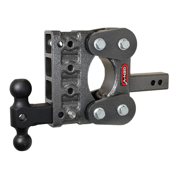 Gen-Y Hitch GHM-1014-57 4,500KG Adjustable 5in Torsion Suspension Hitch 2in Shank, 50mm/70mm Ball