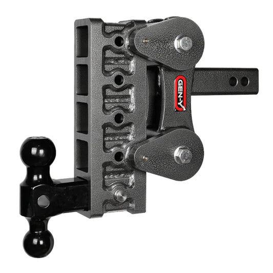 GenY Hitch Torsion Hitch, 2in Shank, 7.5in Drop, 4500KG Cap, Versa Ball