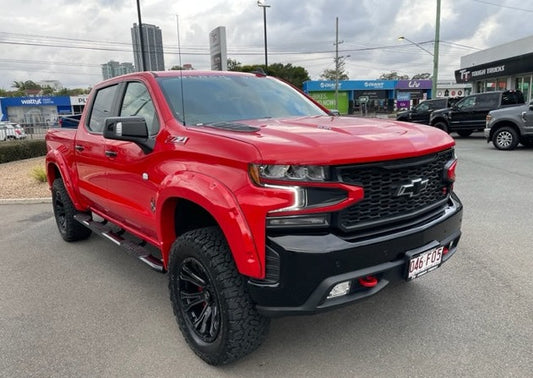 2022 Chevy 1500 Black Widow by SCA Performance in Fire Red (STOCK# TT 0611)