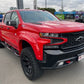 2022 Chevy 1500 Black Widow by SCA Performance in Fire Red (STOCK# TT 0611)