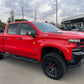 2022 Chevy 1500 Black Widow by SCA Performance in Fire Red (STOCK# TT 0611)