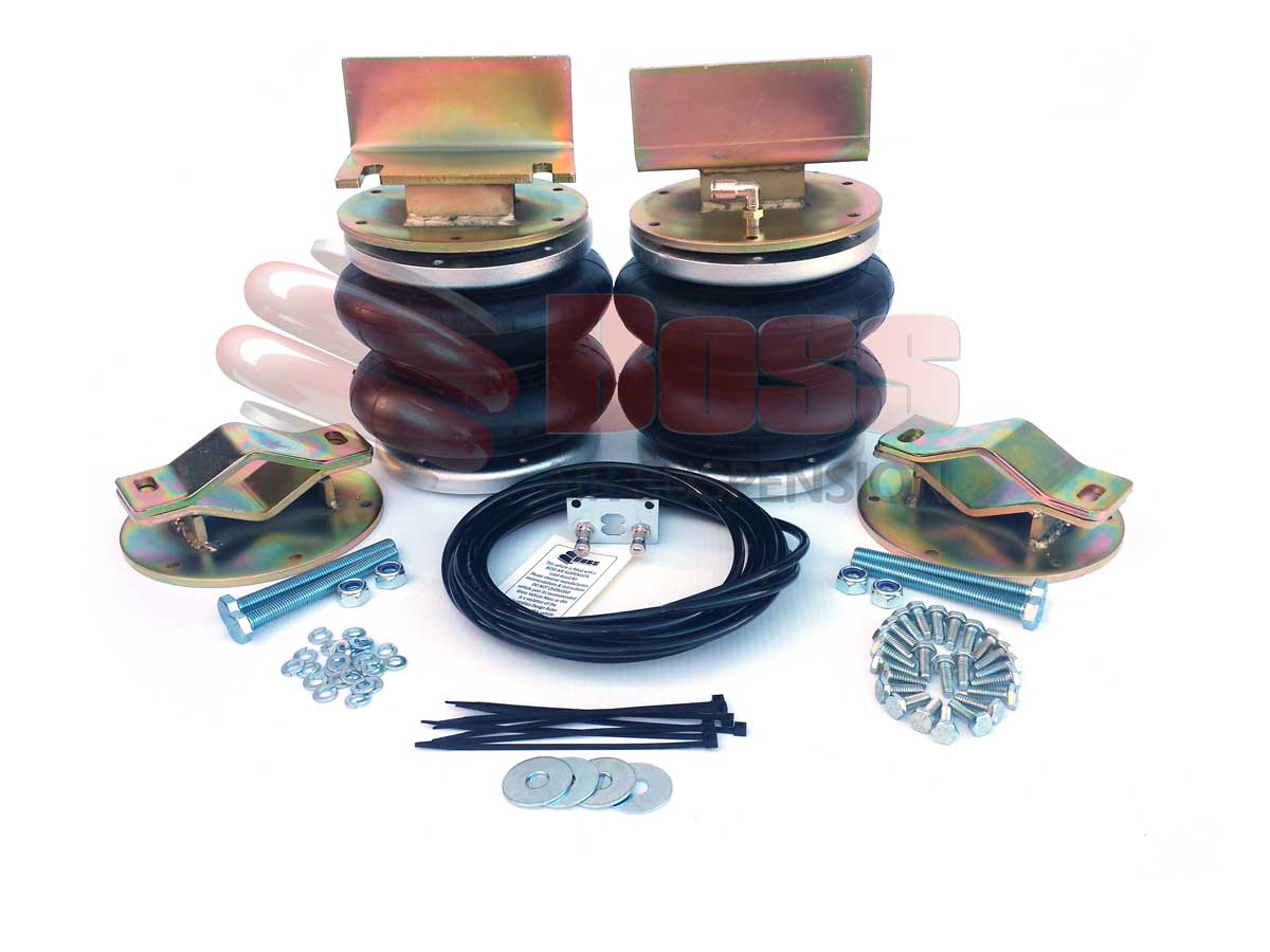 Boss Air Suspension Load Assist Triple Airbag Kit Suit 0"-2" Lift (Ram 2500, 3500 2004-On)