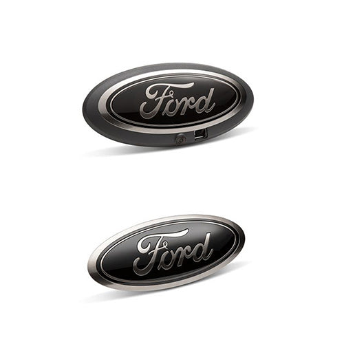 Ford Performance Black Oval Badge Kit With Grille Camera (Ford Superduty 2020-2022)