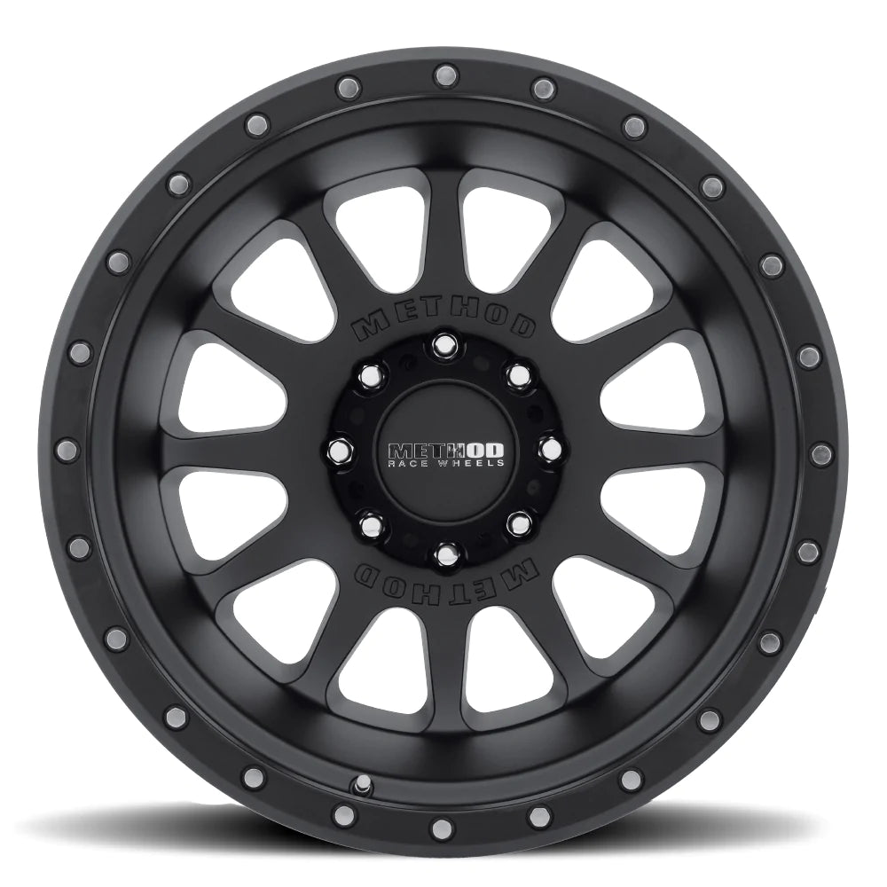 Method 605 NV Matte Black MR60521088524N 20x10, 8x180, -24/4.55 (Chev 2500HD 2022)