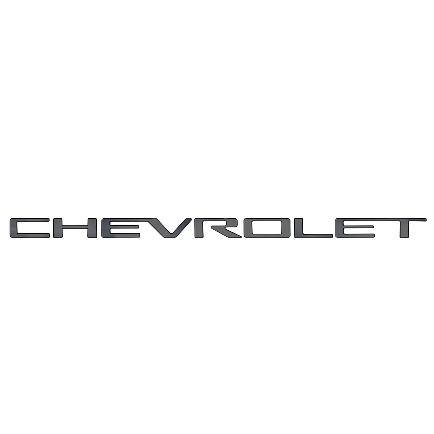 Putco 55552BPGM Chevrolet Grille Lettering Kits-Black Platinum (Silverado 1500 2020-2023)