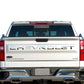 Putco 55550GM Chevrolet Tailgate Lettering Emblem Kits - Stainless Steel - Cut Lettering (Silverado 1500 2020-2023)
