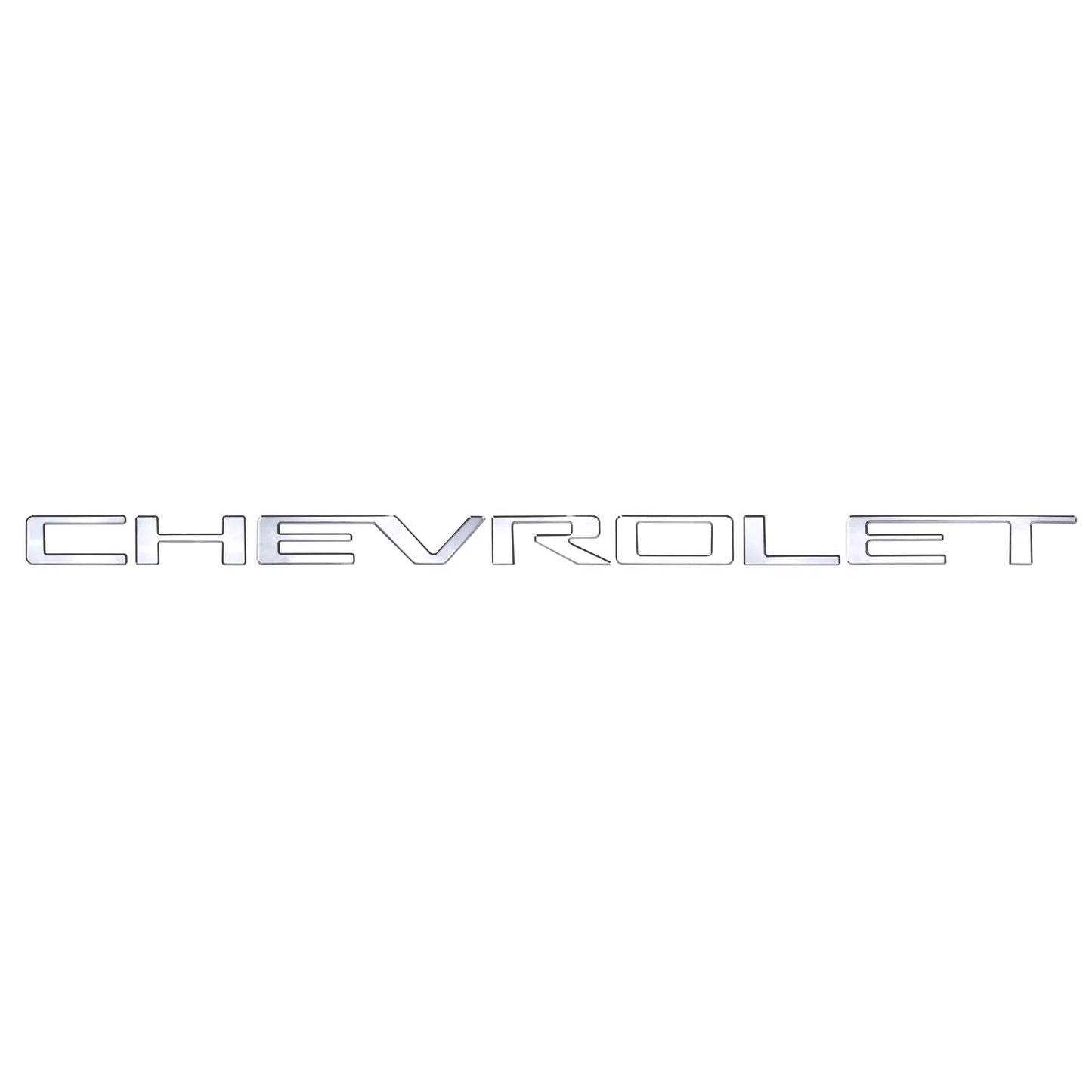 Putco 55552GM Chevrolet Grille Lettering Kits-Stainless Steel (Silverado 1500 2020-2023)