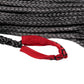 9,500KG Black SaberPro 20M Winch Extension Rope w/Red Sheath Eyes - 20M