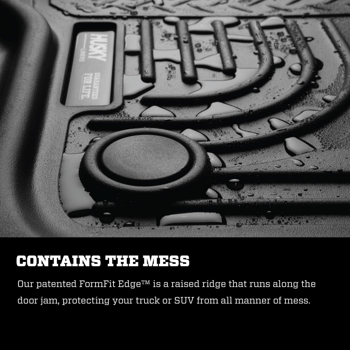 Husky Liners Weatherbeater Floor Mats FRONT AND REAR SET (F250/F350/F450 2017-2024)