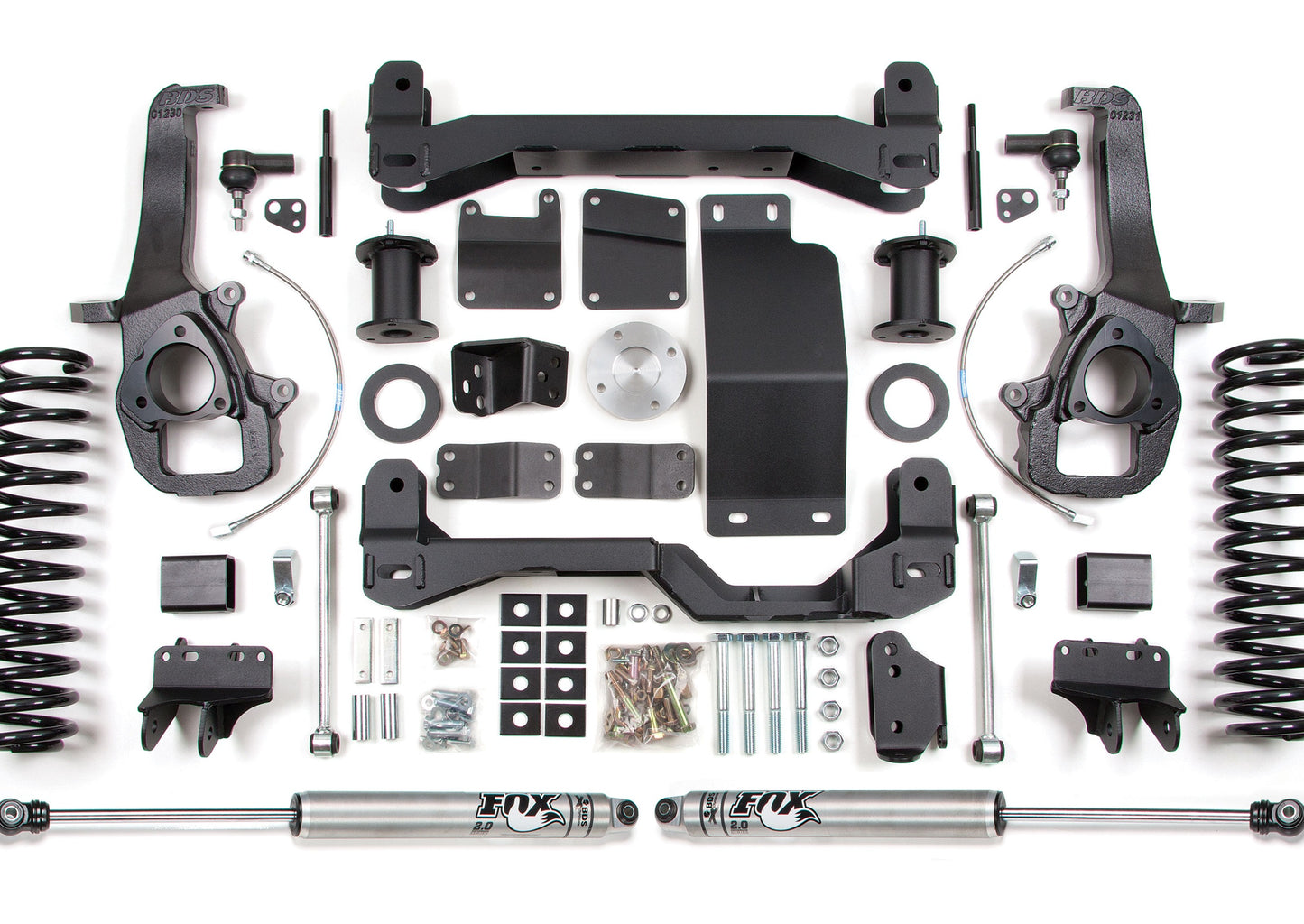 BDS 6" Lift Kit Small Knuckle No Air Ride (Ram DS Classic 1500 2013-2020)