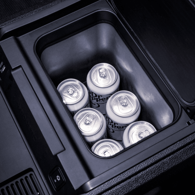 Dometic center top console fridge