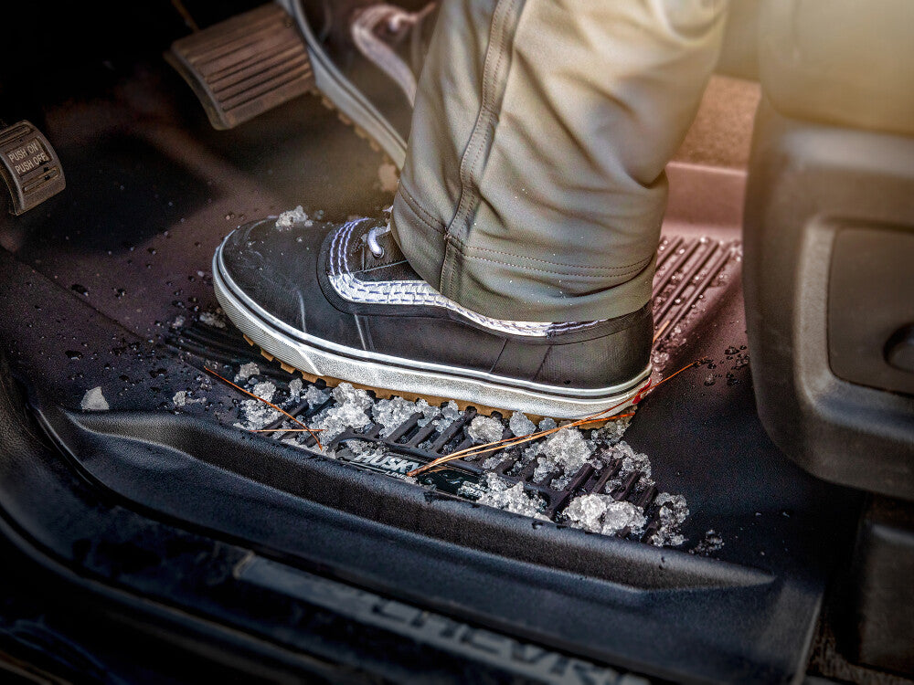 Husky Liners Weatherbeater Floor Mats REAR (Chevy Silverado 1500, 2500HD, 3500HD 2019-2022) 14221