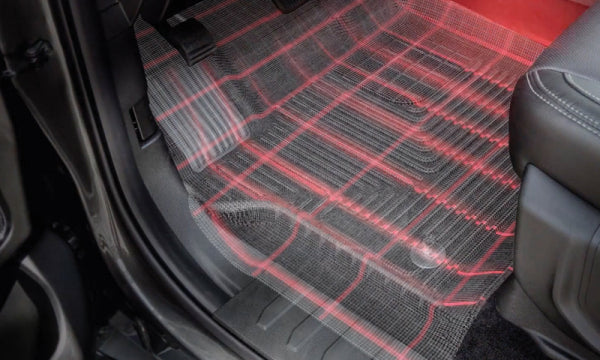 Husky Liners Weatherbeater Floor Mats REAR (Chevy Silverado 1500, 2500HD, 3500HD 2019-2022) 14221