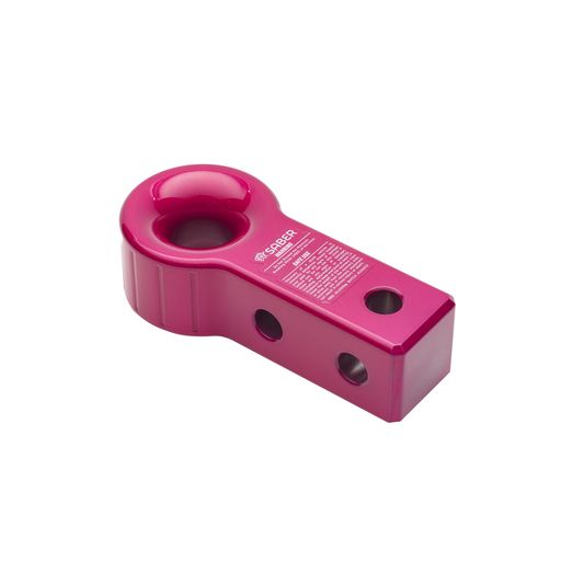 7075 Aluminium Rope Friendly Recovery Hitch - Pink Prismatic