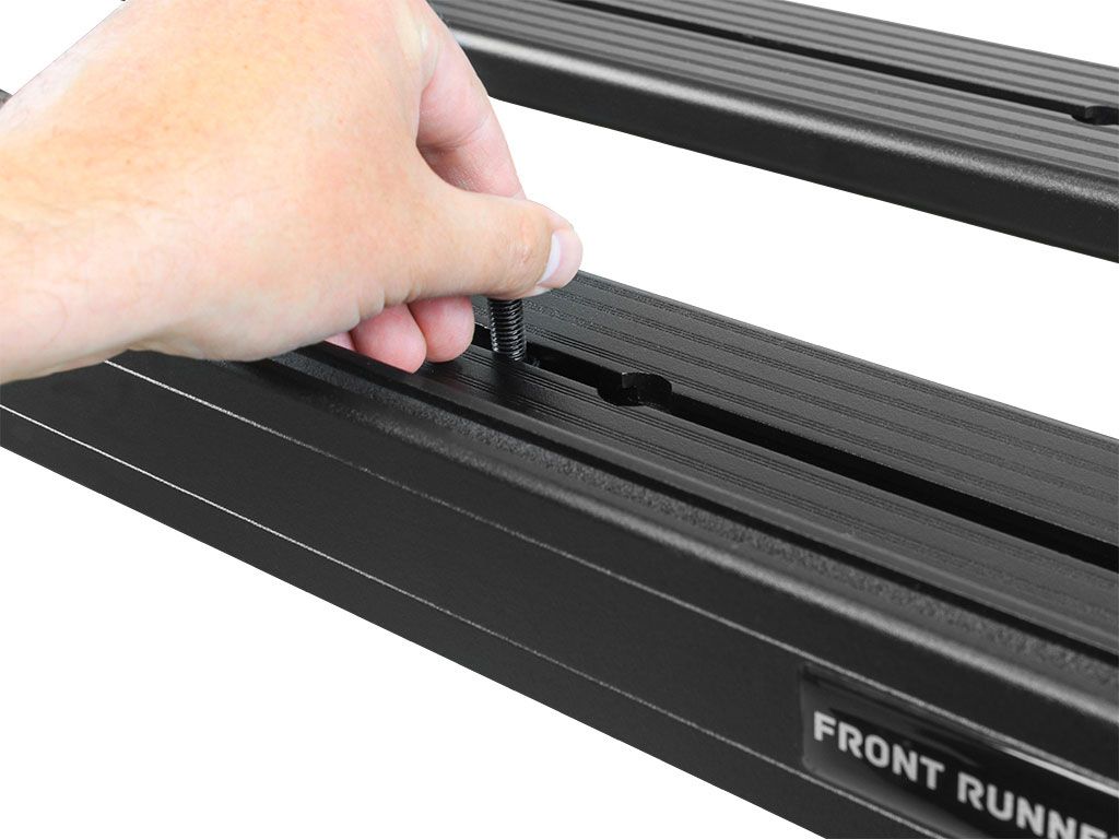 Frontrunner Slimline II Load Bed Rack Kit - Suit Roller Cover With Accessory Channels (Chevy 1500/2500/3500 6'6" (1988-Current)