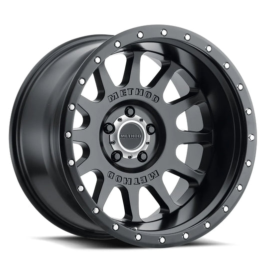 Method 605 NV Matte Black MR60521088524N 20x10, 8x180, -24/4.55 (Chev 2500HD 2022)