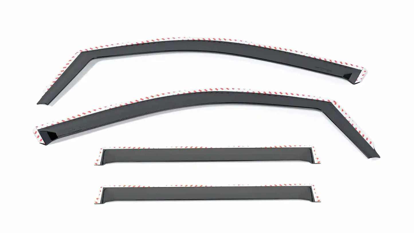 Putco 580242 Element Tinted Window Deflectors Crew Cab - Set of 4 (Silverado 1500 2020-2023)